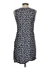 J.Crew Polka Dots Blue Casual Dress Size 0 - photo 2