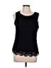 East5th Black Sleeveless Top Size L - photo 1
