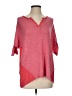 Alya Red 3/4 Sleeve Top Size S - photo 1