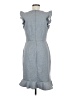 Old Navy Solid Gray Casual Dress Size M - photo 2