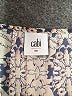 CAbi 100% Polyester Blue Short Sleeve Blouse Size S - photo 7