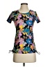 EllaMae Purple Short Sleeve Blouse Size S - photo 1