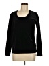 Chico's Black Long Sleeve Top Size Med (1) - photo 1