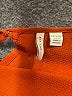 C established 1946 Orange 3/4 Sleeve Blouse Size 14 - photo 7