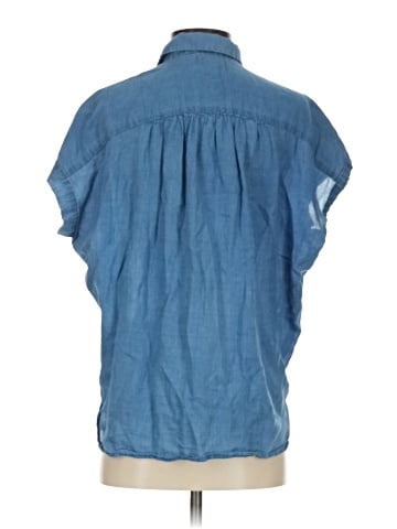 Madewell Central Shirt in Bright Indigo (view 2)