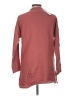 Soft Surroundings 100% Cotton Burgundy Pink Pullover Sweater Size M - photo 2