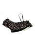 Unbranded Floral Black Swimsuit Top Size 14 - photo 2