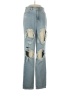BDG 100% Cotton Hearts Blue Jeans Size 24 waist - photo 1