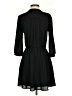 Lush 100% Polyester Solid Black Casual Dress Size S - photo 2