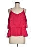 Amadi 100% Polyester Red Sleeveless Blouse Size M - photo 1