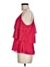 Amadi 100% Polyester Red Sleeveless Blouse Size M - photo 5