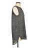 H&M 100% Polyester Gray Sleeveless Blouse Size 4 - photo 4