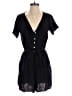 Gap 100% Rayon Solid Black Romper Size S - photo 1