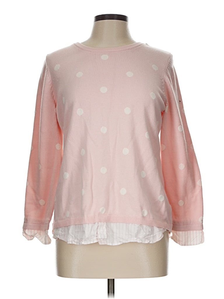 Pre-owned Talbots Outlet Sweatshirt In Pink