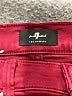 7 For All Mankind Burgundy Red Jeans Size 26 waist - photo 7