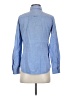 Zara Basic Blue Long Sleeve Button-Down Shirt Size S - photo 2