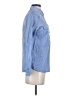 Zara Basic Blue Long Sleeve Button-Down Shirt Size S - photo 4