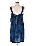DKNY Graphic Blue Cocktail Dress Size 8 - photo 2