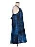 DKNY Graphic Blue Cocktail Dress Size 8 - photo 4