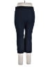 J.Jill Solid Blue Active Pants Size L (petite) - photo 2