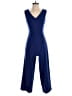 Calvin Klein Solid Blue Jumpsuit Size 2 - photo 1