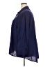 Assorted Brands Solid Blue 3/4 Sleeve Button-Down Shirt Size 20 - photo 5