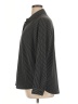 MICHAEL Michael Kors 100% Polyester Stripes Black Gray Long Sleeve Blouse Size XL - photo 5