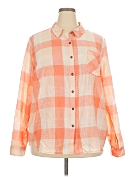 Natural Reflections Long Sleeve Button Down Shirt