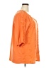 French Laundry Orange 3/4 Sleeve Blouse Size 2X - photo 4