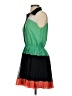 Gracia 100% Polyester Color Block Green Cocktail Dress Size S - photo 5