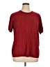 Sag Harbor 100% Acrylic Red Short Sleeve Blouse Size 1X - photo 1