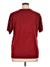 Sag Harbor 100% Acrylic Red Short Sleeve Blouse Size 1X - photo 2