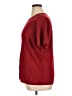 Sag Harbor 100% Acrylic Red Short Sleeve Blouse Size 1X - photo 5