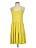 7th Roy Solid Yellow Green Casual Dress Size S - photo 1