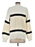 Joh Stripes Ivory Pullover Sweater Size S - photo 2