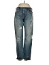 Zara Stars Blue Jeans Size 4 - photo 1