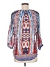 Valerie Stevens Blue 3/4 Sleeve Blouse Size M - photo 2