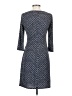 Eliza J Print Gray Blue Casual Dress Size 2 - photo 2