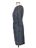 Eliza J Print Gray Blue Casual Dress Size 2 - photo 5