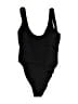The Bikini Lab 100% Polyester Graphic Black One Piece Swimsuit Size S - photo 2