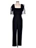 Club Monaco 100% Polyester Black Jumpsuit Size 4 - photo 1