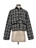 Ann Taylor LOFT 100% Polyester Checkered-gingham Black Jacket Size XS - photo 1