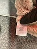 Alya 100% Acrylic Metallic Tan Pullover Sweater Size M - photo 5