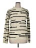 Epilogue 100% Acrylic Stripes Ivory Pullover Sweater Size XL - photo 1