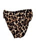 Bar III Animal Print Brown Swimsuit Bottoms Size XS - photo 2
