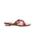 Cole Haan Red Burgundy Sandals Size 8 1/2 - photo 1