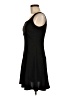 Unbranded Solid Black Cocktail Dress Size M - photo 5