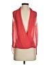 Three Eighty Two 100% Polyester Red Sleeveless Blouse Size S - photo 1