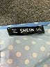 Shein 100% Polyester Polka Dots Blue Short Sleeve Blouse Size 1X - photo 7