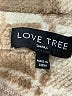 Love Tree 100% Polyester Plaid Brown Coat Size S - photo 6